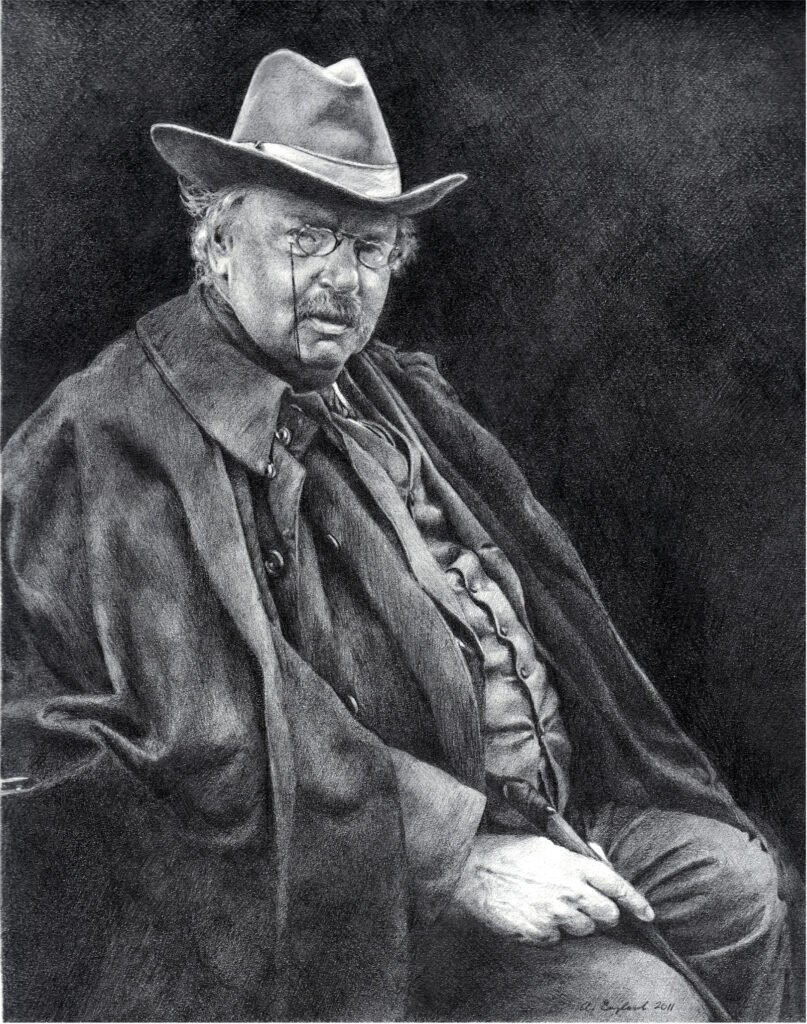 Chesterton Portrait Copyrighted